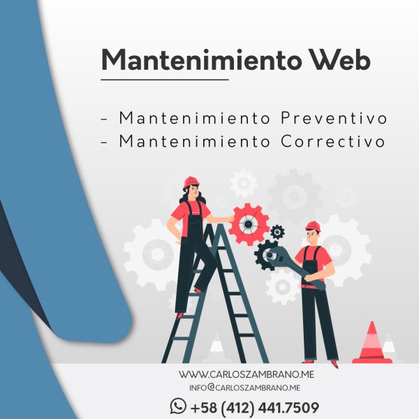 Hora de mantenimiento web